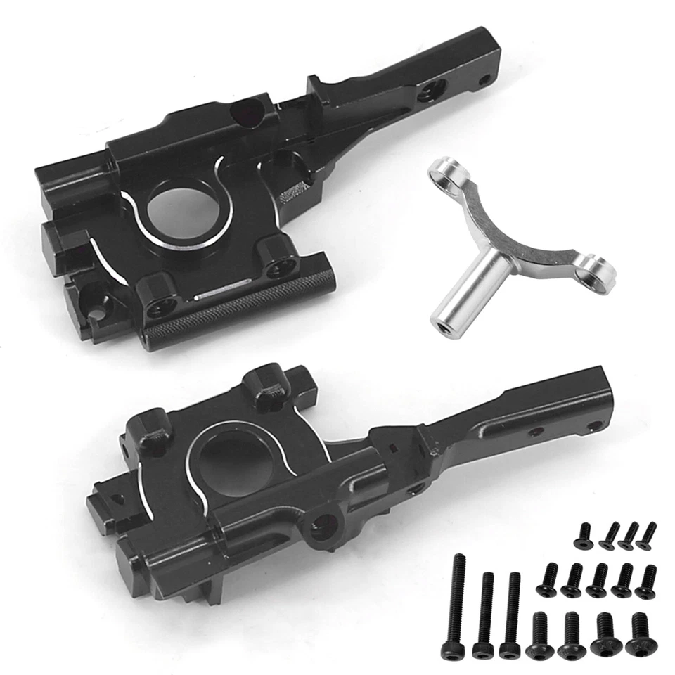 Aluminum Front Rear Bulkhead for Traxxas 1/16 E-Revo Slash 4WD Summit RC Car - Image 3 of 4