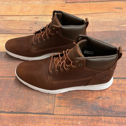Timberland Men's Killington Chukka Brown Full Grain Leather Sneaker Boots A6BG1 - Picture 3 of 6