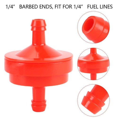 5-20X 298090 298090S Lawn Mower 1/4" Inline Gas Fuel Filter Fits 42-5240 56-6360 - Picture 7 of 11