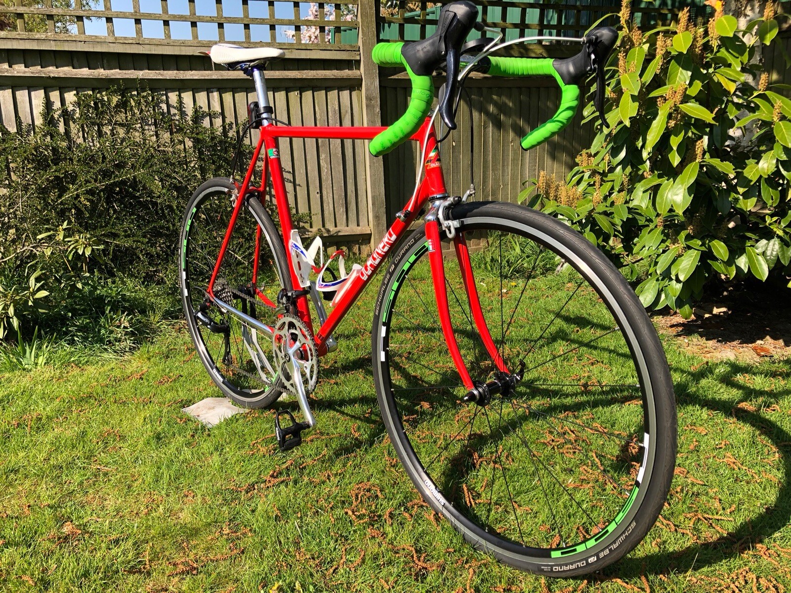 Olagblack Italian Steel Framed Bike, Rare Vintage Racer From Early 90’s Olagblack Italian Steel Framed Bike, Rare Vintage Racer From Early 90’s
