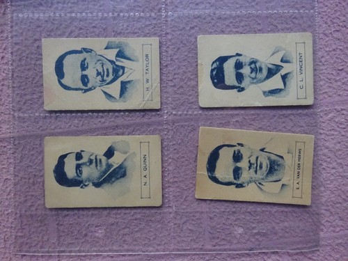 JUEGO COMPLETO - REGALIZ AUSTRALIANO - FOTOS DE JUGADORES DE CRICKET SUDAFRICANOS (12 CARTAS - Imagen 4 de 5