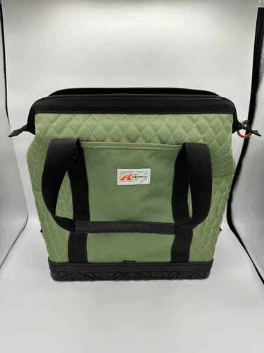 Detours Sport Green Toocan Urban Utility Pannier w/ bike bag attachments