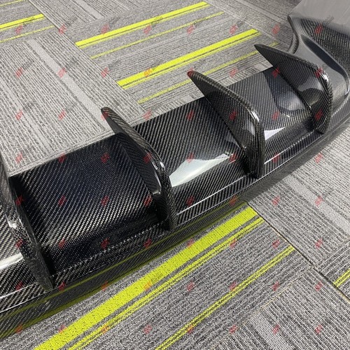 Real Carbon Fiber Rear Bumper Lip Diffuser Body kits Fits Porsche Panamera 971 - Picture 17 of 22