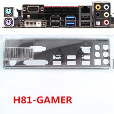 Original For Asus H81-GAMER Shield IO I/O Rear Baffle Backplate Motherboard