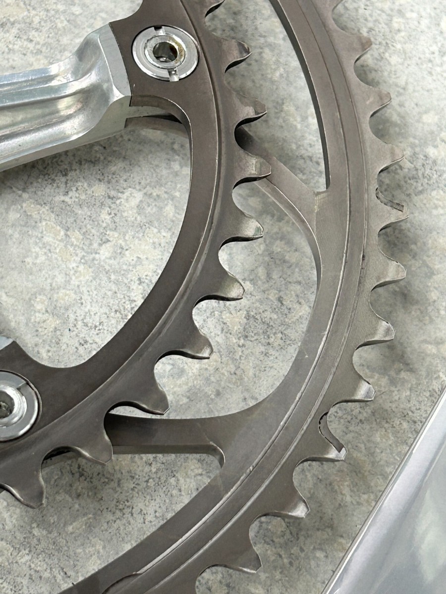 Shimano Dura Ace 7700 Crankset 175mm 9 speed Vintage Racing
