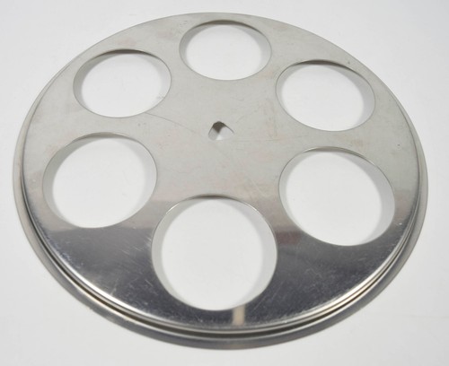 Inserto cazador furtivo de huevos de acero inoxidable de 6 agujeros con 3 tazas - Imagen 4 de 4