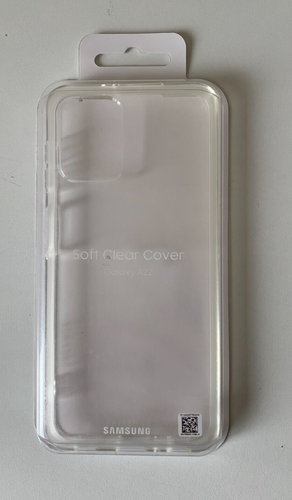 SAMSUNG Galaxy A22 Genuine Soft Clear Phone Cover Transparent