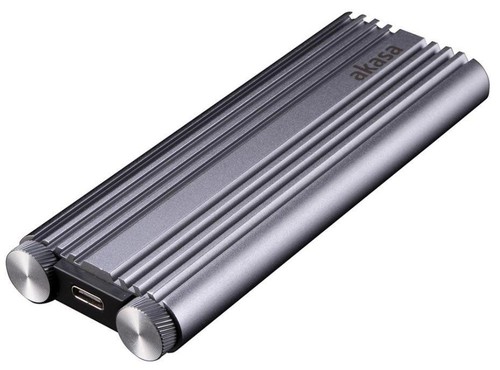 USB-C Aluminium M.2 NVMe SSD Enclosure, USB 3.2 Gen 2x2 AK-ENU3M2-07 - Picture 1 of 4