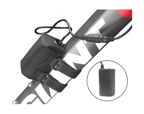 Night Eyes-2400 Lumens(1200LMx2) Mountain Bike Headlight Bike Light -Recharge... - Picture 6 of 9