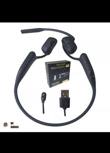 GIXXTED 03 Open Ear Wireless Bluetooth Headset + Mikrofon & AI Noise Cancelling (ENC)