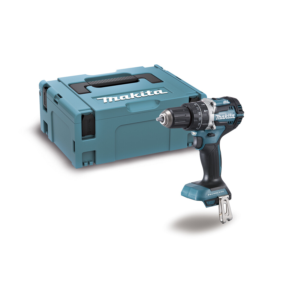 MAKITA DHP484ZJ Taladro combinado BL a bateria 18V LXT 13 mm