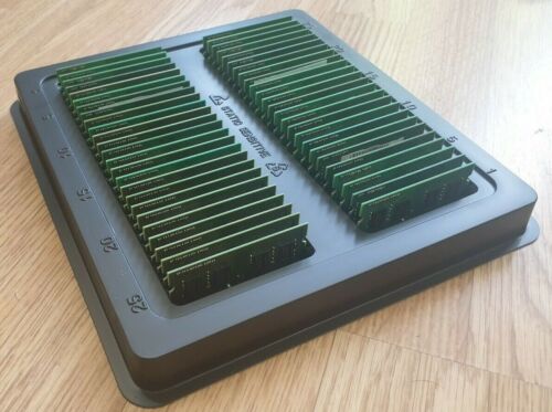 50GB Hynix (50x 1gb) RAM MEMORY DDR3-2Rx16 PC3-10600S (ALL matching sticks TRAY) - Picture 6 of 9