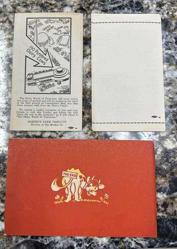 Folleto Elsie the Cow Borden 1939 NUEVA YORK WORLDS Feria Walker Gordon Productos - Imagen 2 de 10