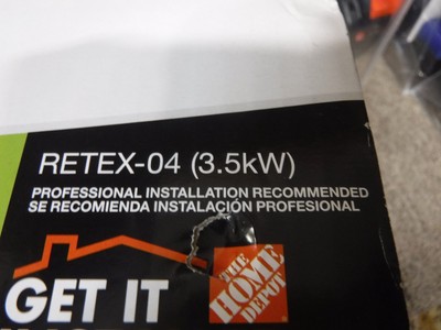 NEW* Rheem 3.5 kW 0.68 GPM Point-Of-Use Tankless Electric Water Heater RETEX -04 689853144095 | eBay