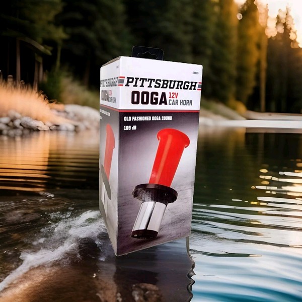 PITTSBURGH 109 dB Old-Fashioned Sound doga 12V Car Horn