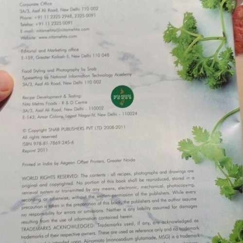 Two Hardcover Illustrated Books on Preparing Indian Food by Nita Mehta - Picture 9 of 11