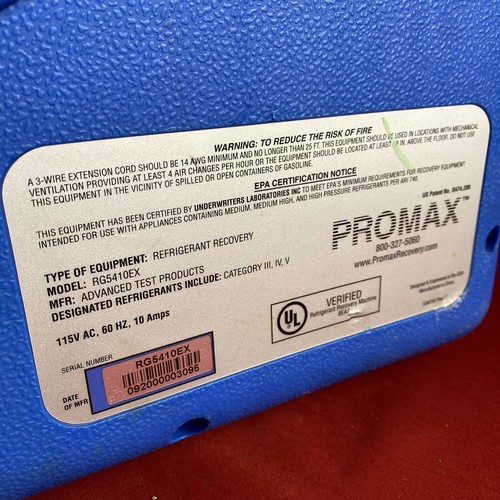 Promax Extreme (RG5410EX) Kältemittelrückgewinnungsgerät - getestet! - Bild 2 von 9