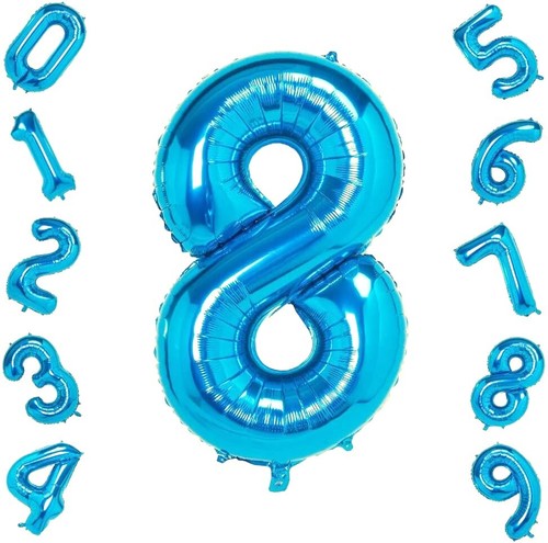 Number Balloons 32" 40" Foil Birthday Party Large Giant Helium Air Decoration - Picture 7 of 13