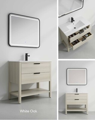 Plywood Bathroom Vanity 30'' (Without Sink) Free Shipping Assembled