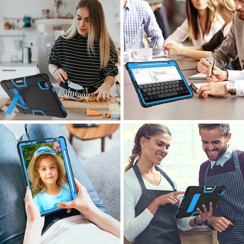 Shockproof Cover Heavy Duty Stand Case For iPad Pro 11'' 12.9 2021 Air 4 5 Mni 5 - Picture 44 of 104