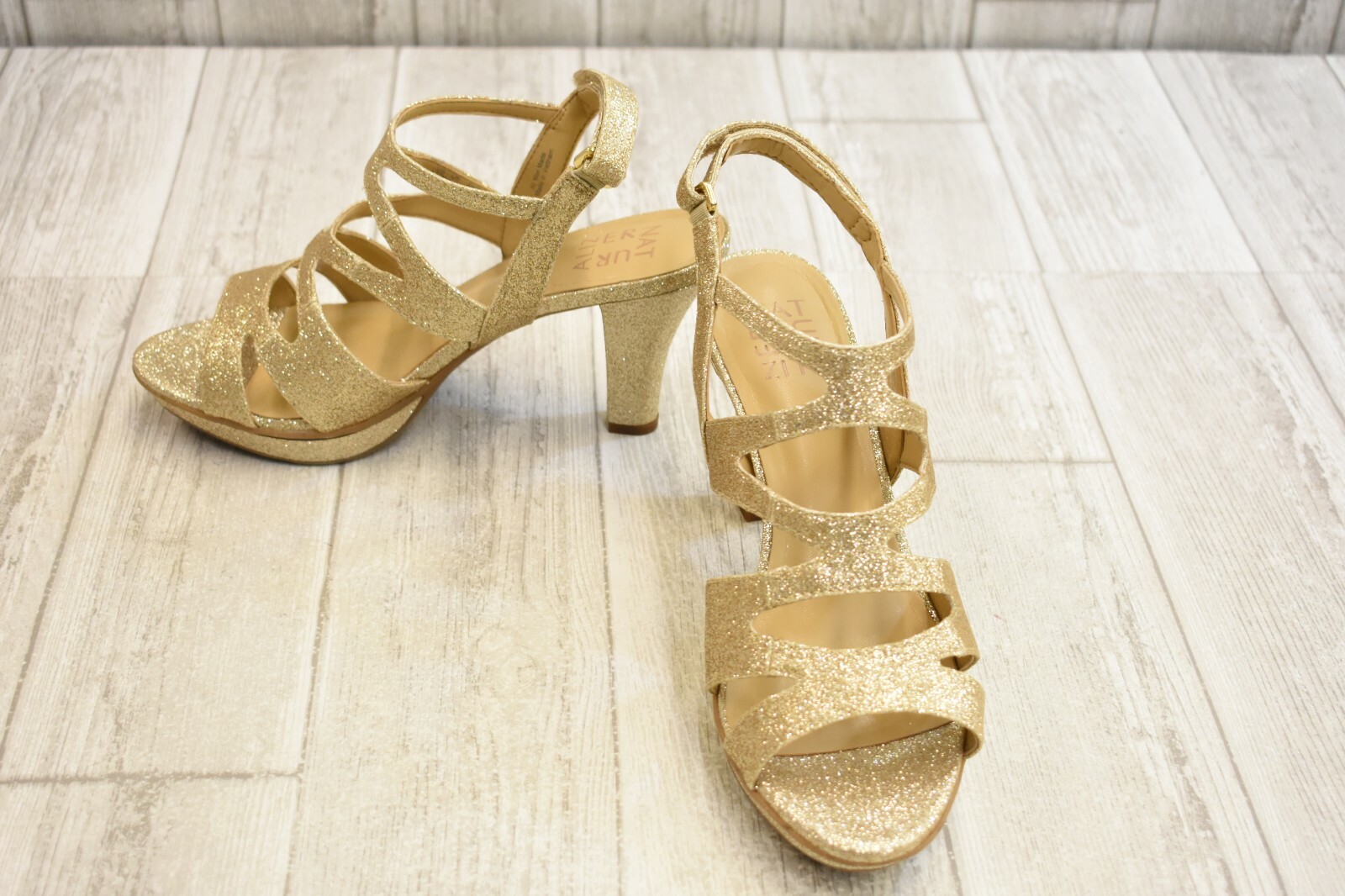 Naturalizer Naturalizer Naturalizer Dianna Sandals - Women's Size 8.5W gold 5998fb Naturalizer Naturalizer Naturalizer Dianna Sandals - Women's Size 8.5W gold 5998fb