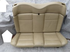 VW GOLF 3 / 4 CABRIO ORIGINAL Rücksitzbank Rücksitz Leder Hellbeige aus Bj. 2001