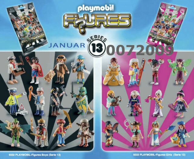PLAYMOBIL 9332 9333 serie 13 BOY GIRL NEW IN UNOPENED SEALING BAG NO HOLES PLAYMOBIL 9332 9333 serie 13 BOY GIRL NEW IN UNOPENED SEALING BAG NO HOLES