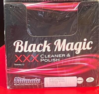 Ultimate Black Magic XXX Bowling Ball Cleaner and Polish 12 Count Case