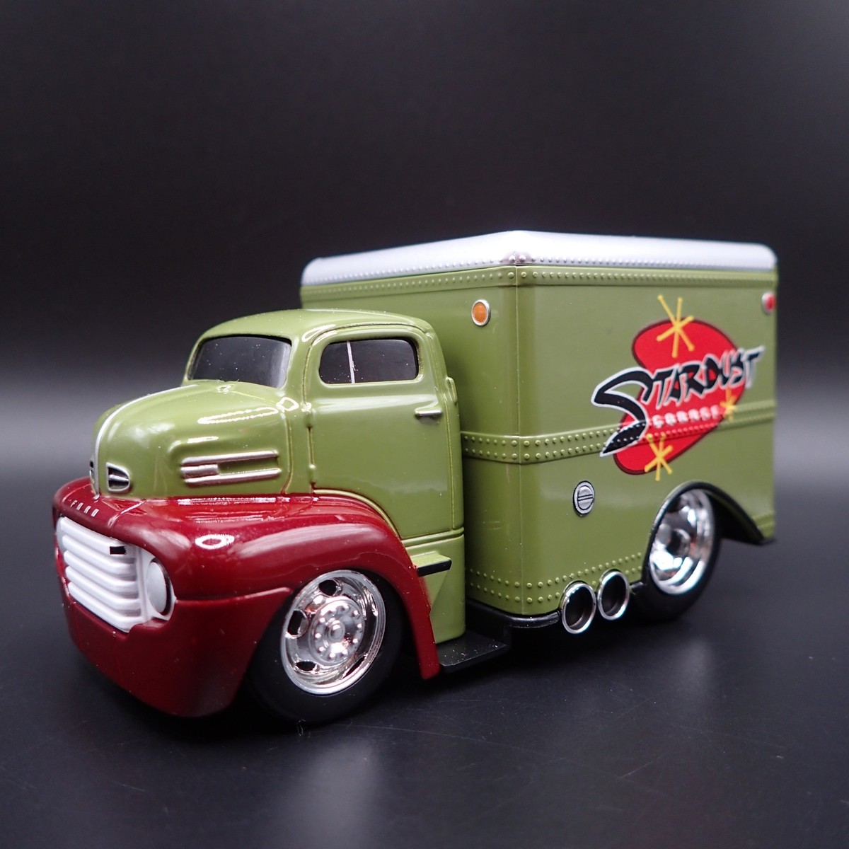 1950 50 FORD COE BOX TRUCK STARDUST GARAGE 1:64 SCALE