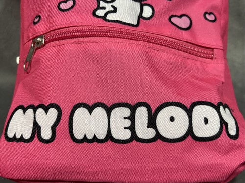 Sanrio Hello Kitty & Friends Kawaii Anime Pink My Melody Backpack 10” Bag - Picture 3 of 5