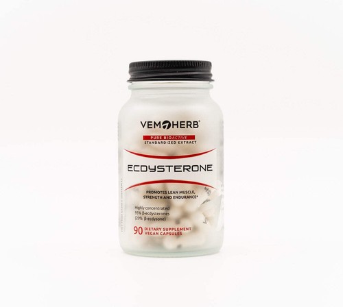 VemoHerb Ecdysterone, Dietary Supplement - 90 Capsules