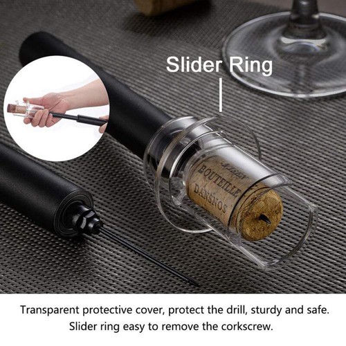 Red Wine Openers Air Pressure Cork Popper Bottle Pumps Corks Screw Open W-ja