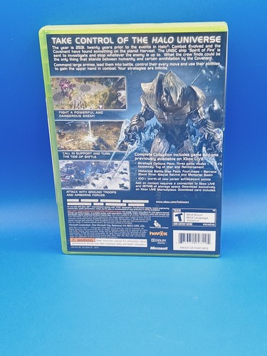 Halo Wars Xbox 360 Platinum Hits  Sealed. No Plastic.. - Picture 2 of 8