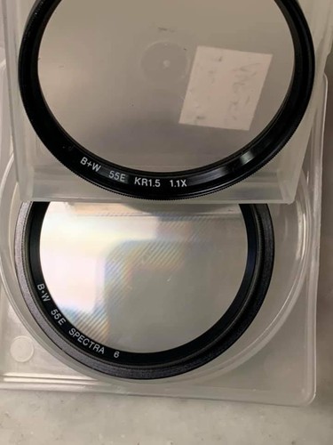 Lot of 8 55mm B+W Lens Filters in Boxes / Cases - Picture 4 of 4