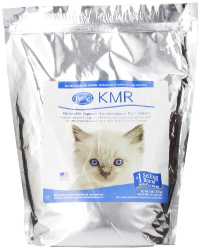 PetAg Kitten Milk Replacer KMR Powder Formula 5 Pounds PetAg Kitten Milk Replacer KMR Powder Formula 5 Pounds