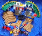 New ListingFisher Price Geo Trax Working Town Railway w/ Tested Locomotive & Remote 35pcs