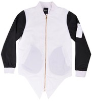 Rs1ne Forktail Bomber Jacket Elongated Gold Zipper Outerwear Mens 2xl on sale Rs1ne Forktail Bomber Jacket Elongated Gold Zipper Outerwear Mens 2xl on sale
