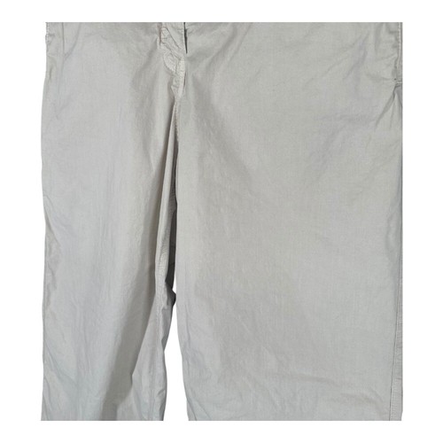 Pinko Women's US 10 Khaki Pants Casual Preppy Cotton Blend Italy - Picture 13 of 15
