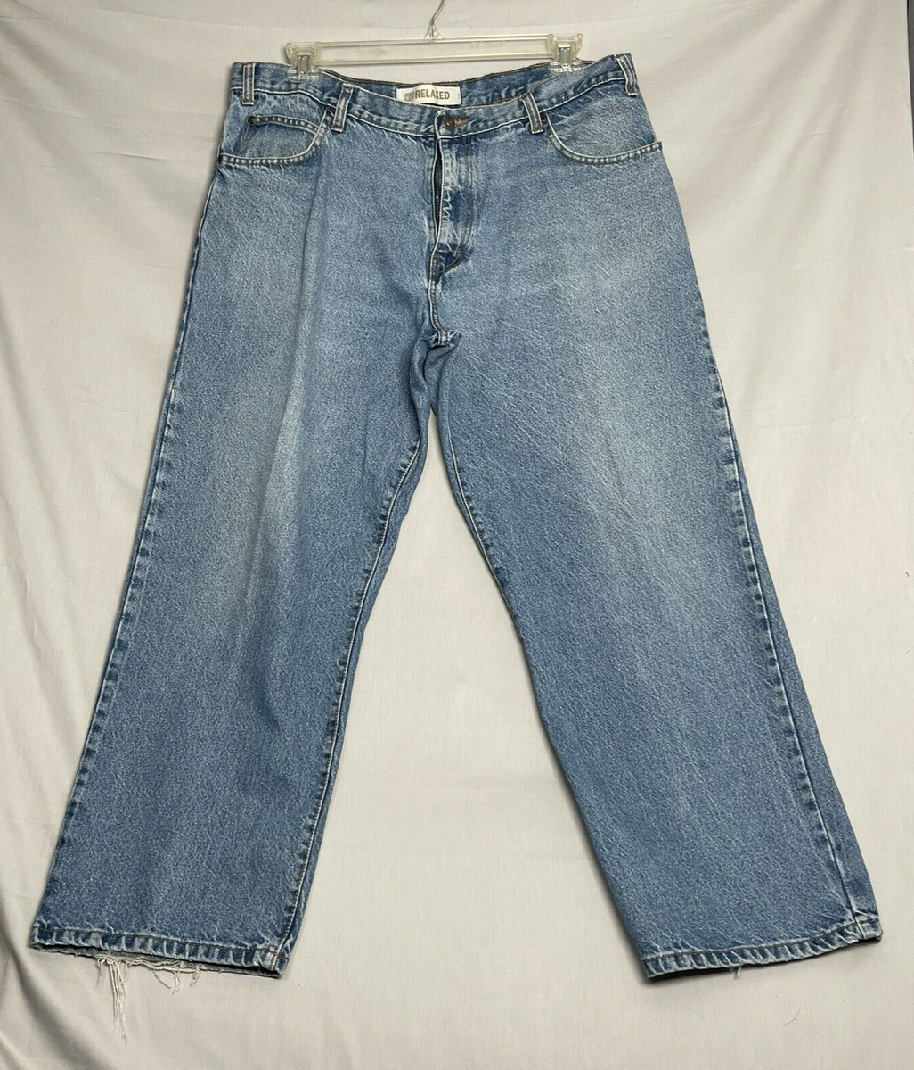 Mens Fleece Faded Glory Fleece Lined Jeans Faded Glory Carpenter