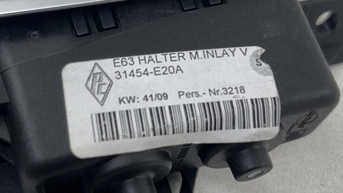 06-10 BMW M6 E63 E64 CONSOLA CENTRAL PORTAVASOS RANURA INSERCIÓN 7131101 OEM - Imagen 11 de 12