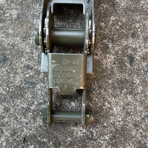 Cricchetto Cinturino Tenditore 25mm British Army Surplus Problema Verde Tie Down - Imagen 13 de 17