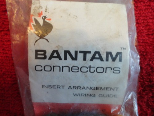 BURNDY BANTAM MALE CANNON CIRCULAR PLUG CONNECTOR P/N BT06AC10-6P - Picture 4 of 7