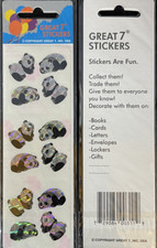 12 Packages Of Prismatic Panda Stickers Great 7 Sticker Designs Ppz1501 12 Packages Of Prismatic Panda Stickers Great 7 Sticker Designs Ppz1501
