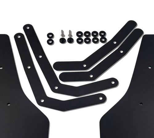 rallyflapZ | Mud Flaps & Fixing Kit Hyundai i30N Hatch Black 3.2mm PVC*Gloss N-W - Picture 3 of 3
