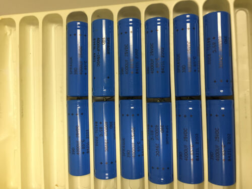 12 Sprague Elektrolytkondensatoren, 39D Serie, 4000 UF, 25 VDC Axialleitungen. - Bild 2 von 4