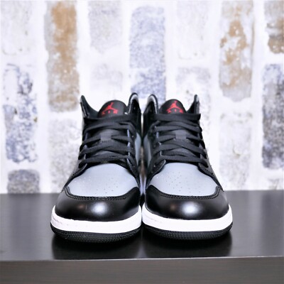 NIKE / Air Jordan 1/ハイカットスニーカー/23cm/BLK/554725-096 Nike Air Jordan 1 Mid Shadow Red 554725-096 Grade School (GS) sz