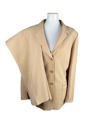 TAHARI ASL Women 2PC Camel Polyester 
