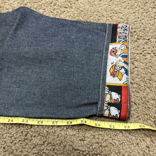 Vintage School Of Hard Knocks Jeans (sohk) Y2k Denim Blue W/ Back Pocket Logo - Picture 7 of 8