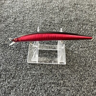 Old Megabass X-120 Jerkbait Used Good Condition 120mm 11.4g Rare Red And Black