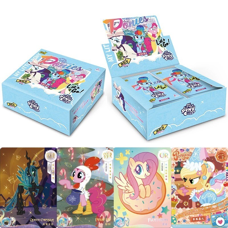 New】Kayou My Little Pony Official Booster Box CCG Trading Cards